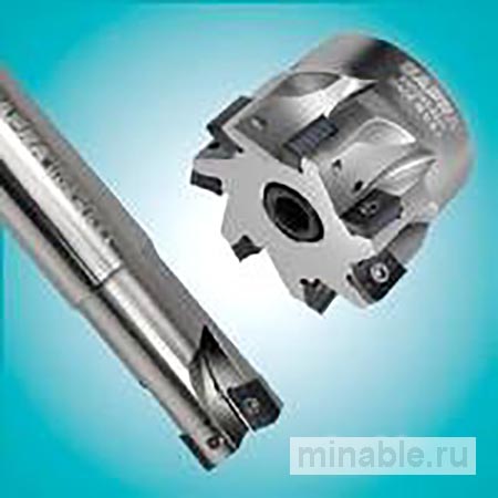 Серия фрез и 12-миллиметровых вставных режущих пластин от компании Dapra