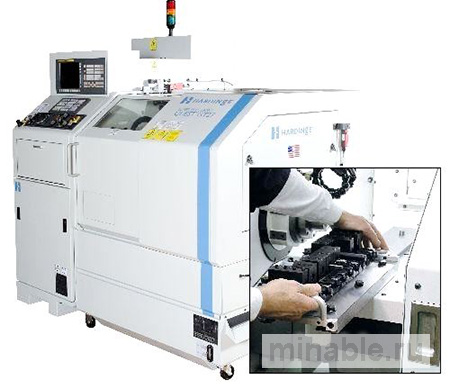 Многошпиндельный токарный станок Hardinge GT27 для производства деталей для медицинского оборудования