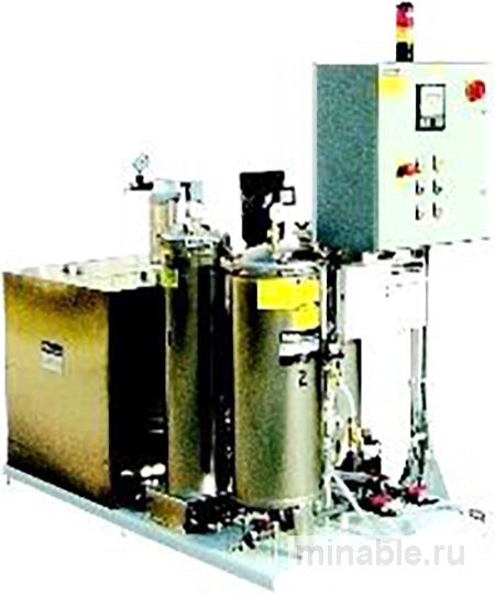 Замкнутая система фильтрации гидроабразивной резки