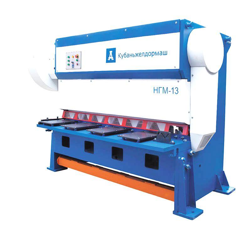 Производство гильотинных механических ножниц серии НГМ