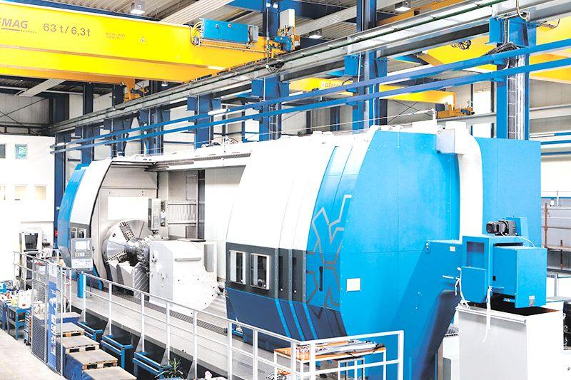 Надежная концепция для обработки турбинных валов