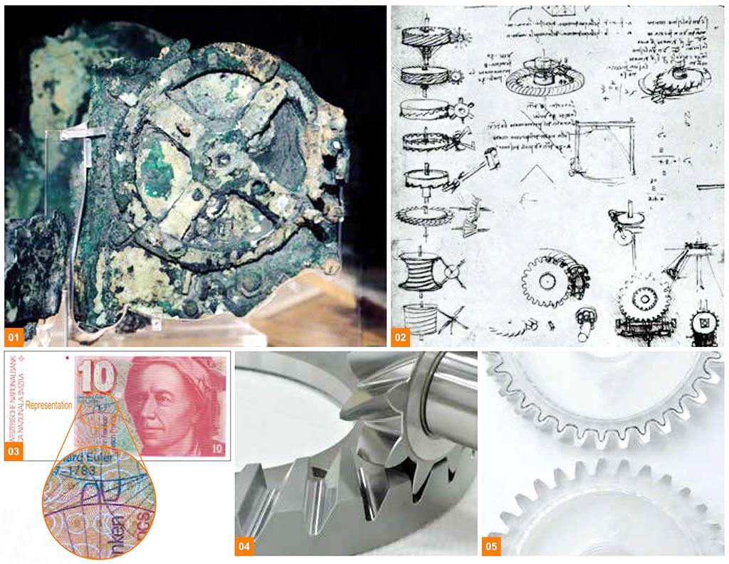 Эволюция зубчатых колес и станков