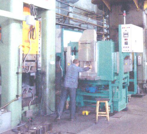 Автоматизация участка штамповки поковок с использованием цифровых систем управления