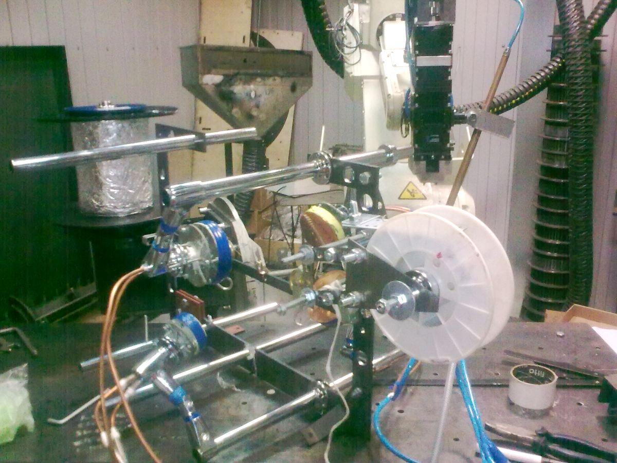 Лазерное упрочнение проволок