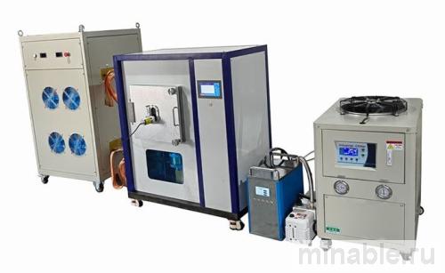 Лабораторная установка для искрового плазменного спекания керамики