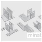 Кронштейны для фасадного остекления