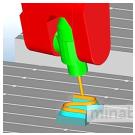 Двухканальное числовое программное управление для пятиосных станков