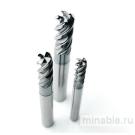 Твердосплавные концевые фрезы с уменьшенными диаметрами шеек