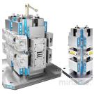 Точные зажимы для крепления нескольких заготовок при горизонтальной металлообработке