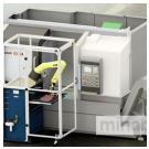 Автоматизированная ячейка для обслуживания станка