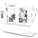 Зачистка коленчатых валов на щеточном станке для удаления заусенцев